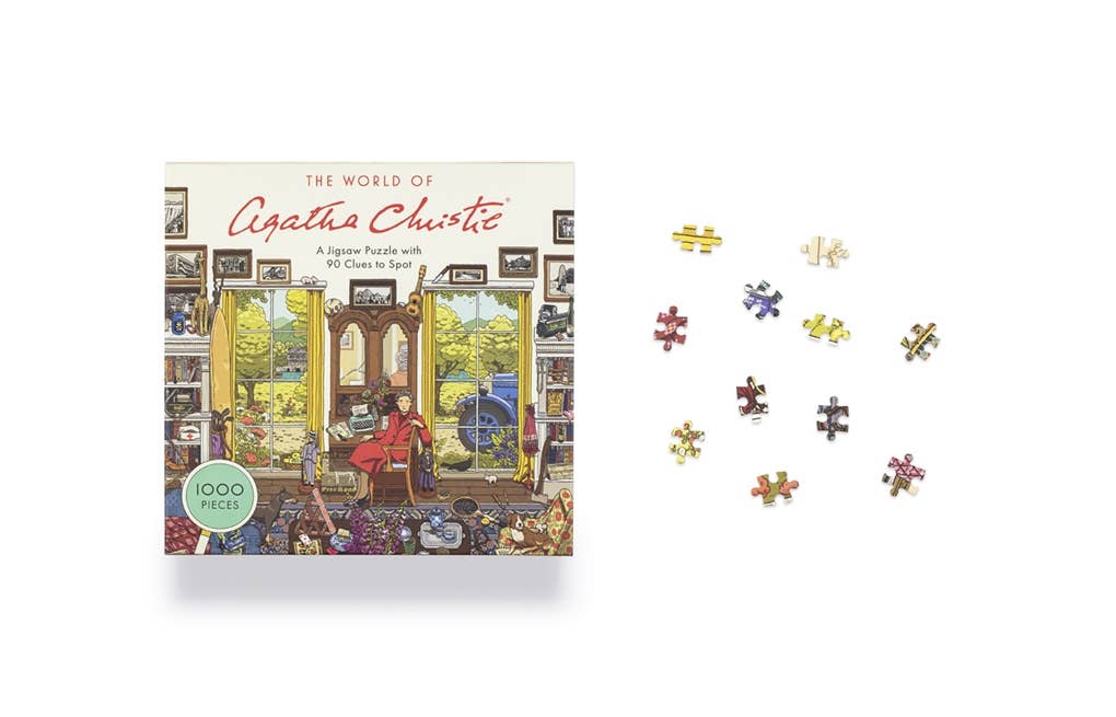 World of Agatha Christie 1000 Piece Puzzle - Chronicle Books