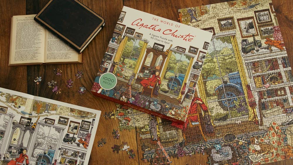 World of Agatha Christie 1000 Piece Puzzle - Chronicle Books