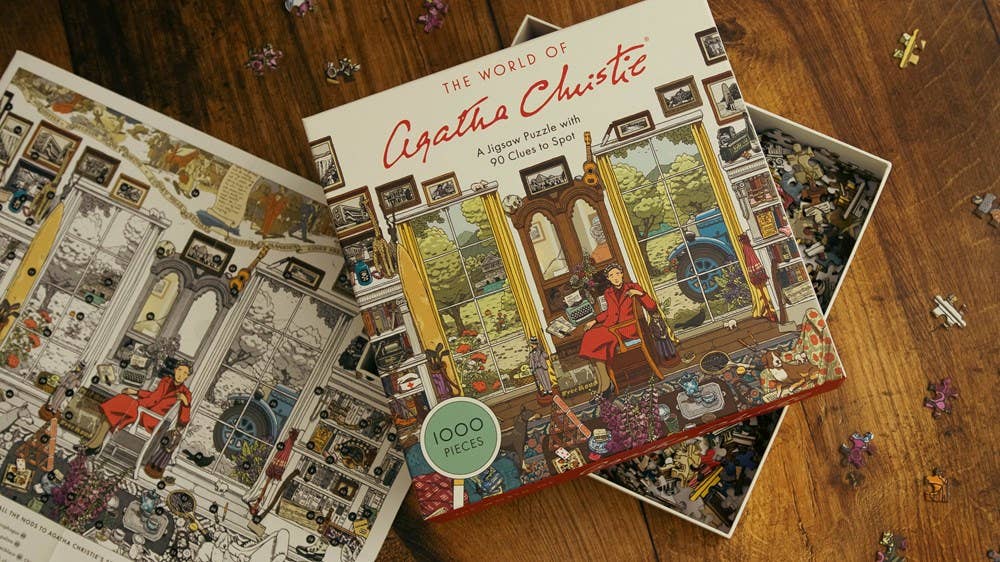 World of Agatha Christie 1000 Piece Puzzle - Chronicle Books