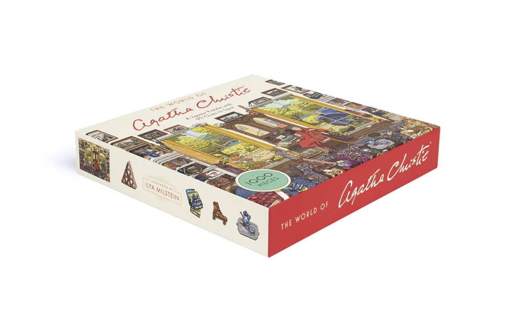 World of Agatha Christie 1000 Piece Puzzle - Chronicle Books