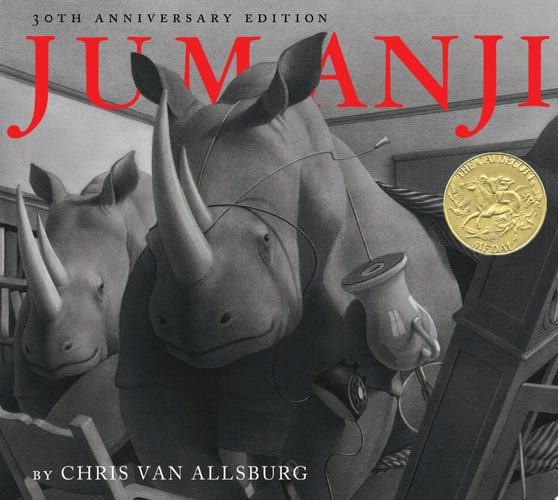 Jumanji 30th Anniversary Edition: A Caldecott Award Winner [With Audio Download]